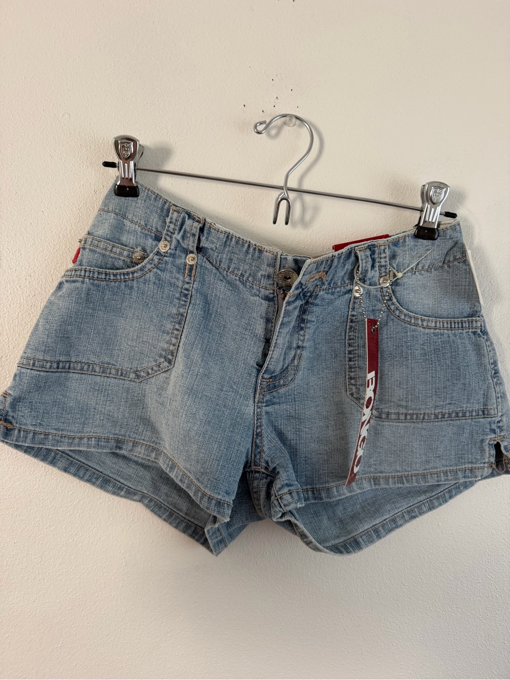 BONGO Light Blue Denim Jean Shorts